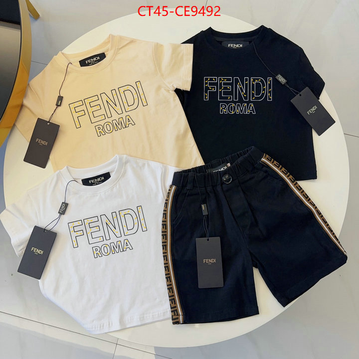 Kids clothing-Fendi,shop ID: CE9492,$: 45USD