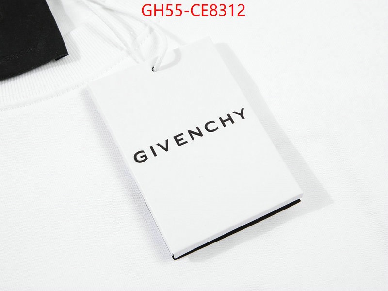 Clothing-Givenchy,best site for replica ID: CE8312,$: 55USD