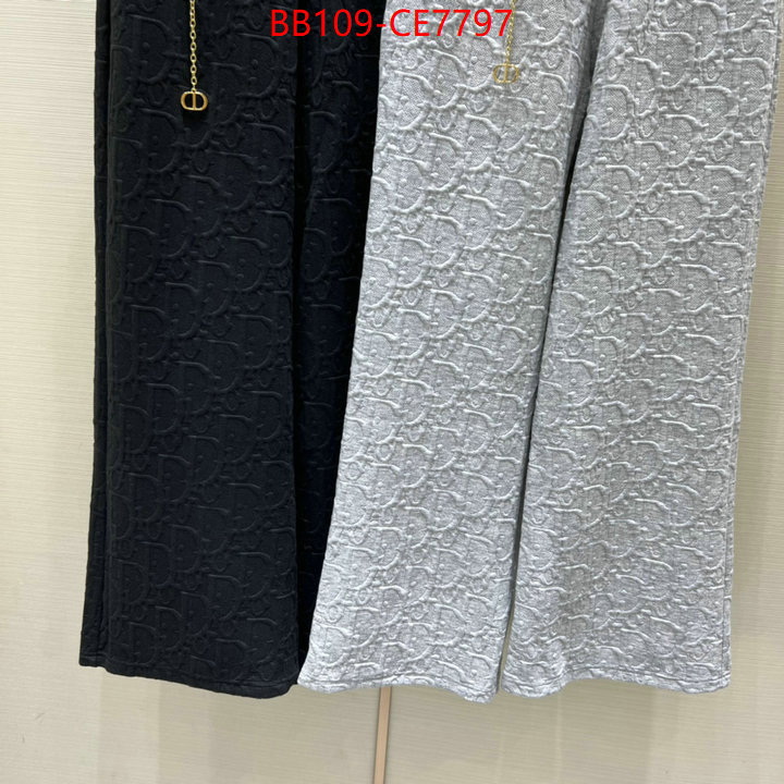 Clothing-Dior,replica wholesale ID: CE7797,$: 109USD