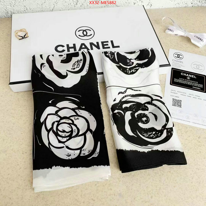 Scarf-Chanel,designer ID: ME5882,$: 32USD