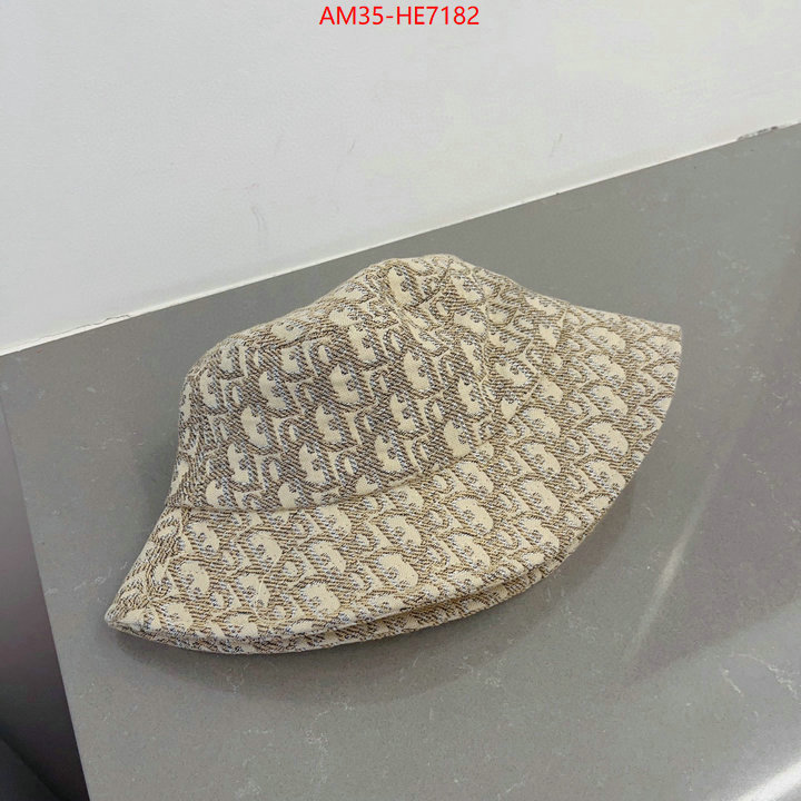 Cap (Hat)-Dior,high quality aaaaa replica ID: HE7182,$: 35USD