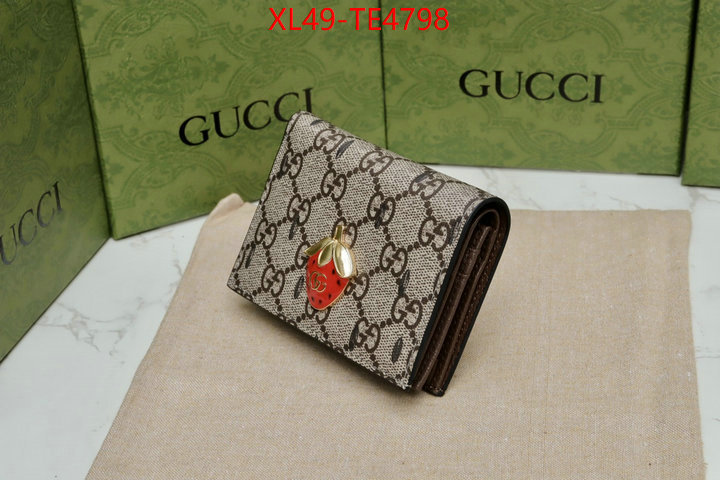 Gucci Bags(4A)-Wallet-,replica ID: TE4798,$: 49USD