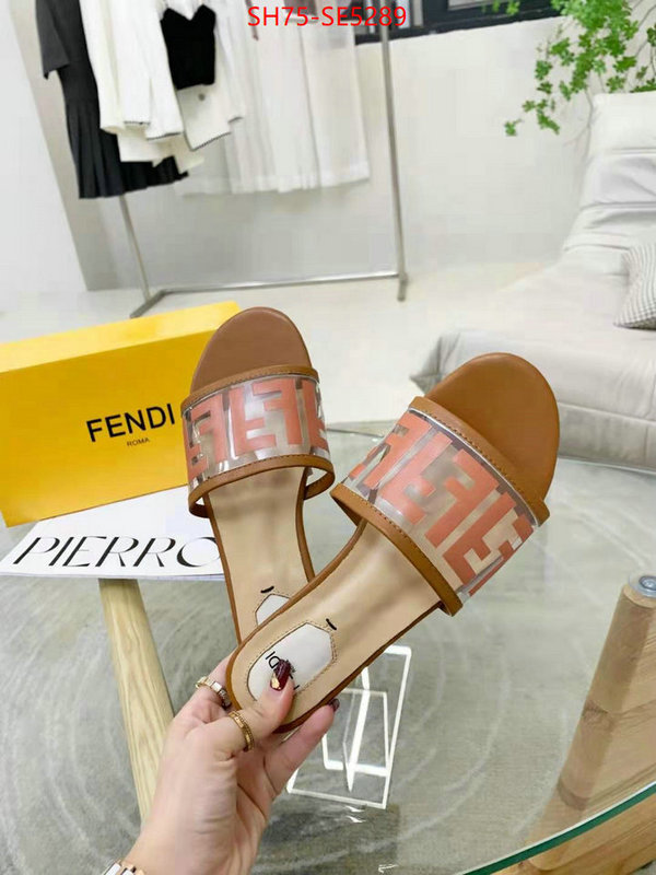 Women Shoes-Fendi,top quality fake ID: SE5289,