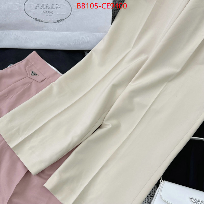 Clothing-Prada,replica aaaaa designer ID: CE9400,$: 105USD