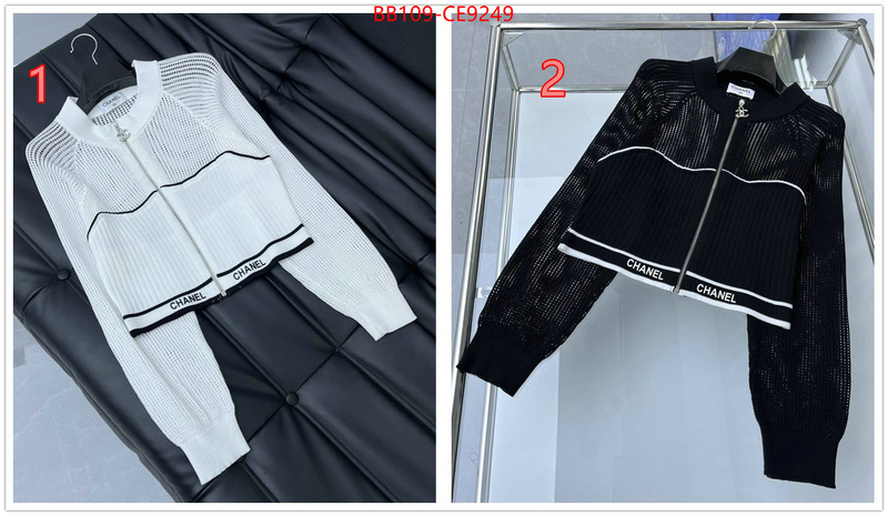 Clothing-Chanel,brand designer replica ID: CE9249,$: 109USD