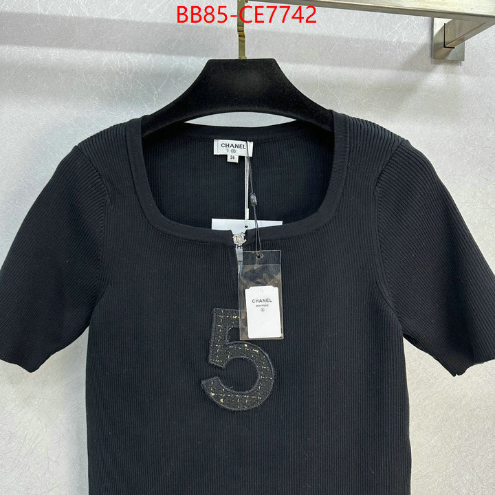 Clothing-Chanel,found replica ID: CE7742,$: 85USD