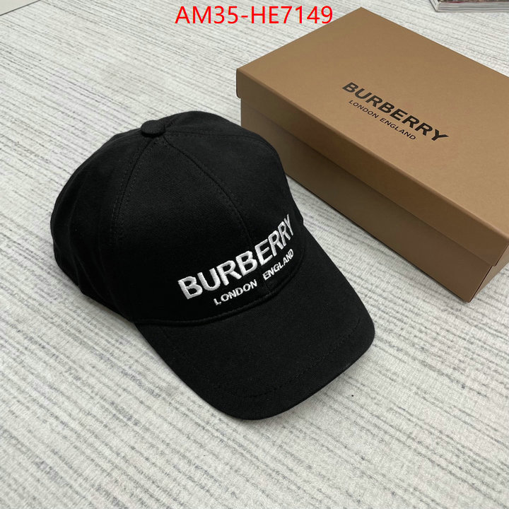 Cap (Hat)-Burberry,where quality designer replica ID: HE7149,$: 35USD