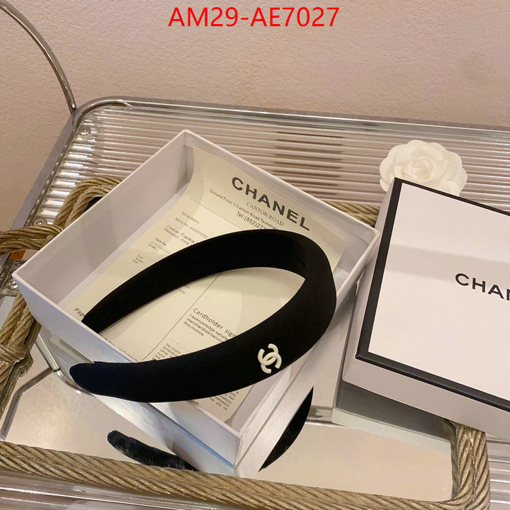 Hair band-Chanel,2023 luxury replicas ID: AE7027,$: 29USD