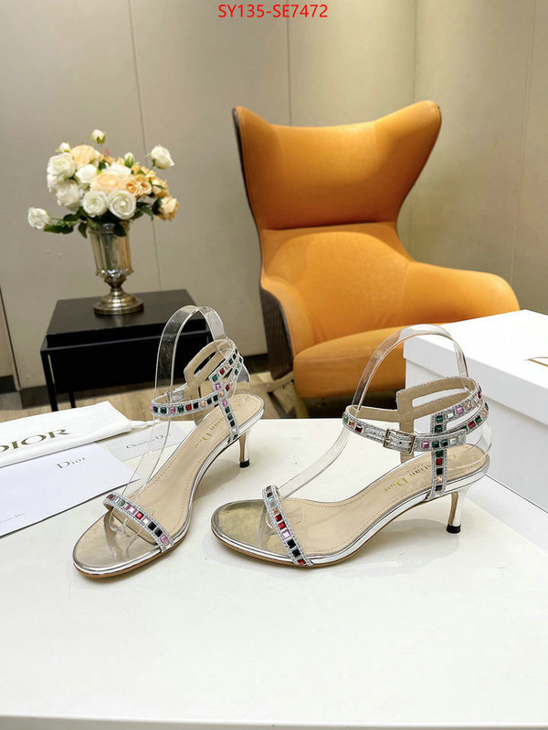 Women Shoes-Dior,what best replica sellers ID: SE7472,$: 135USD