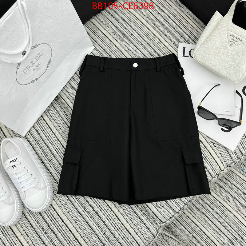 Clothing-Prada,high ID: CE6398,$: 105USD