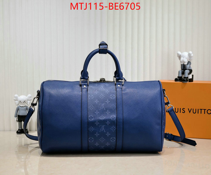 LV Bags(4A)-Keepall BandouliRe 45-50-,7 star replica ID: BE6705,$: 115USD