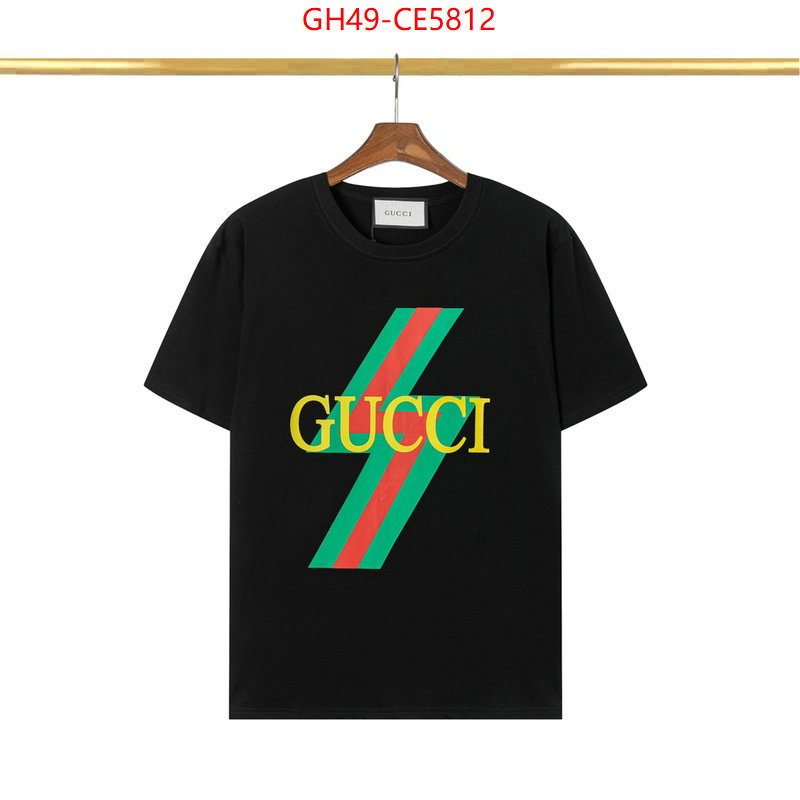 Clothing-Gucci,fashion replica ID: CE5812,$: 49USD