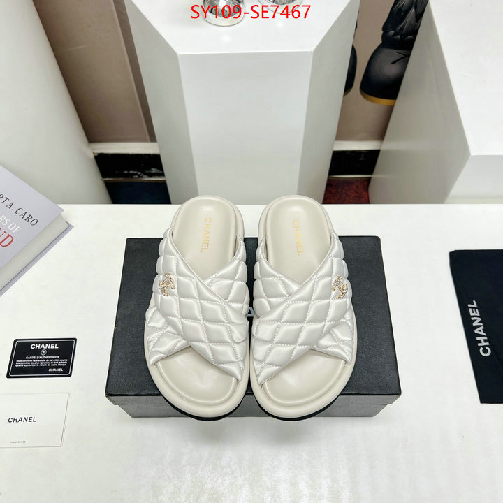 Women Shoes-Chanel,where quality designer replica ID: SE7467,$: 109USD