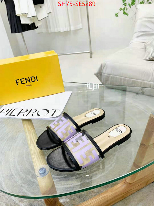 Women Shoes-Fendi,top quality fake ID: SE5289,