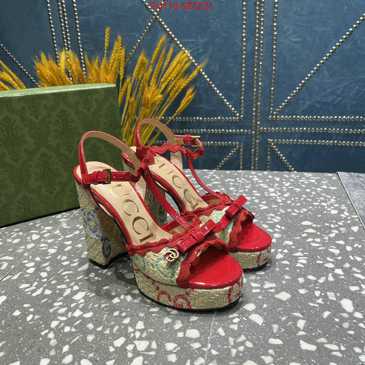 Women Shoes-Gucci,replica ID: SE5221,$: 119USD