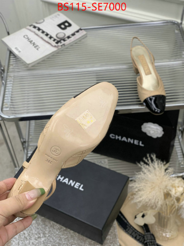 Women Shoes-Chanel,how to buy replcia ID: SE7000,$: 115USD