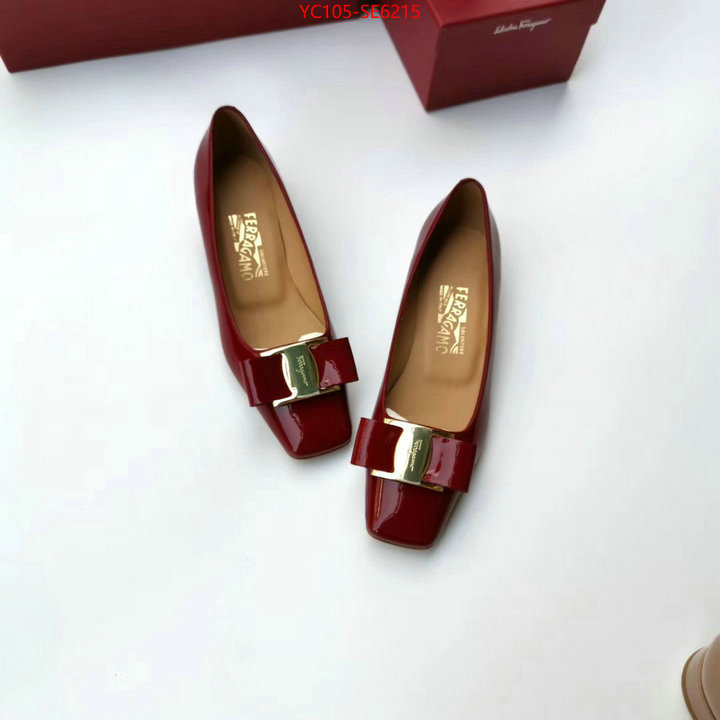 Women Shoes-Ferragamo,replica 1:1 high quality ID: SE6215,$: 105USD