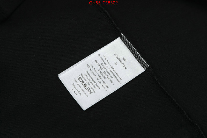 Clothing-Dior,high quality replica ID: CE8302,$: 55USD