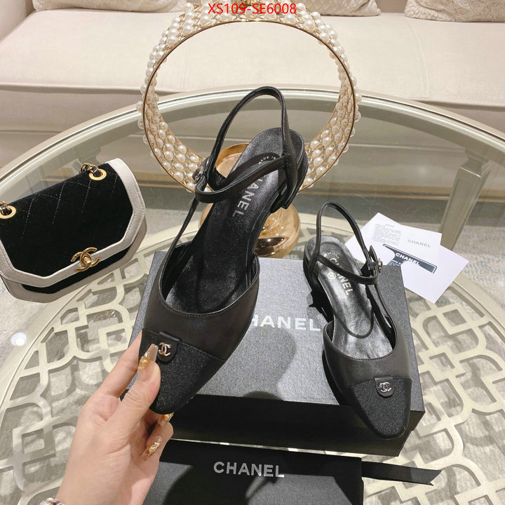 Women Shoes-Chanel,where to buy fakes ID: SE6008,$: 109USD