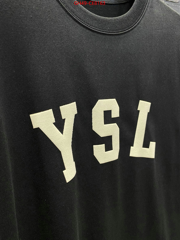 Clothing-YSL,best replica 1:1 ID: CE8163,$: 49USD