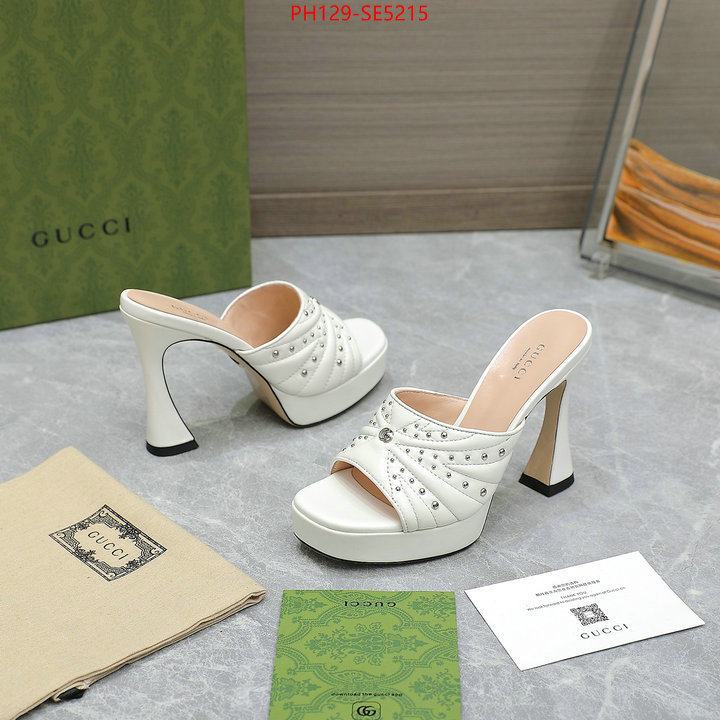 Women Shoes-Gucci,aaaaa replica ID: SE5215,$: 129USD