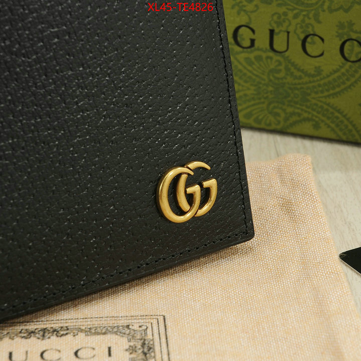 Gucci Bags(4A)-Wallet-,wholesale designer shop ID: TE4826,$: 45USD