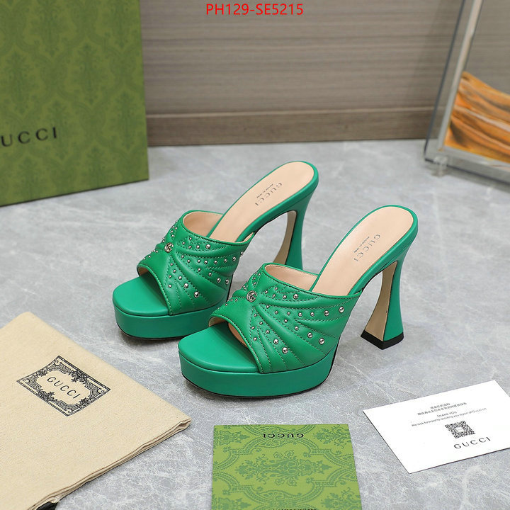 Women Shoes-Gucci,aaaaa replica ID: SE5215,$: 129USD