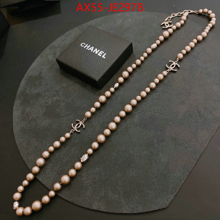Jewelry-Chanel,fashion ID: JE2978,$: 55USD