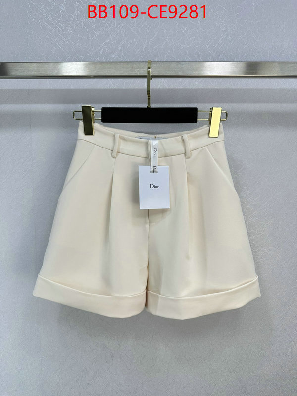 Clothing-Dior,high quality online ID: CE9281,$: 109USD