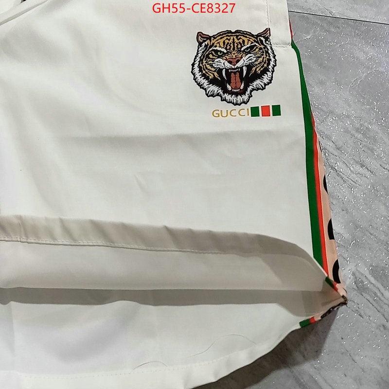 Clothing-Gucci,replica ID: CE8327,$: 55USD