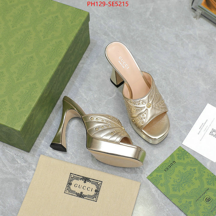 Women Shoes-Gucci,aaaaa replica ID: SE5215,$: 129USD