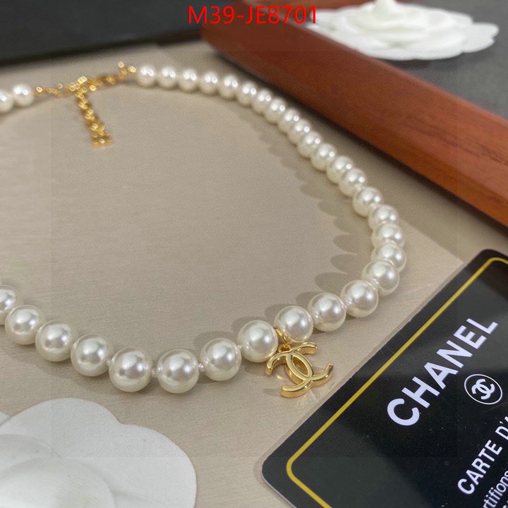 Jewelry-Chanel,counter quality ID: JE8701,$: 39USD