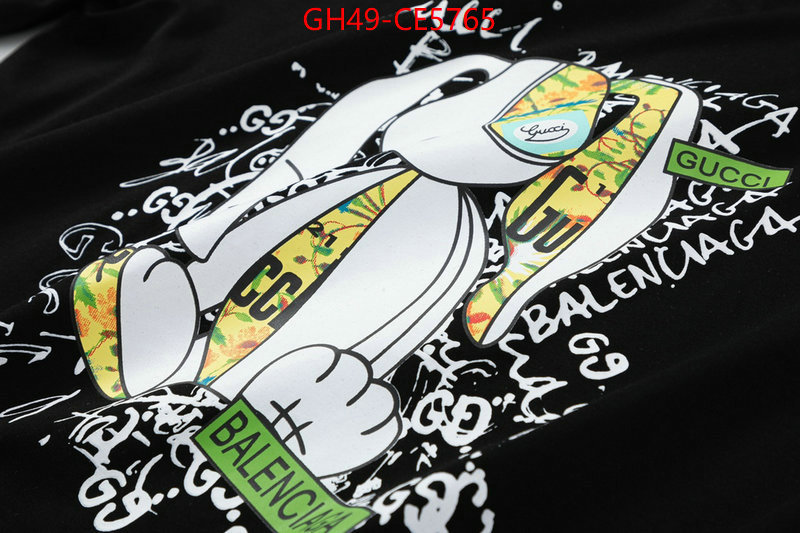 Clothing-Gucci,aaaaa replica designer ID: CE5765,$: 49USD