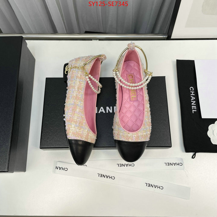 Women Shoes-Chanel,replica 1:1 ID: SE7345,$: 125USD