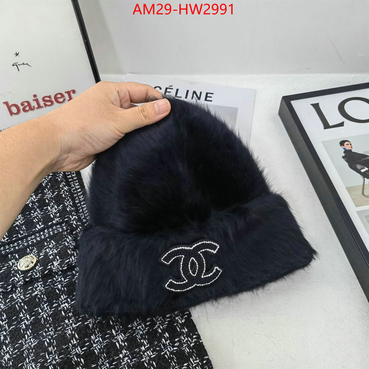 Cap (Hat)-Chanel,buy best high-quality ID: HW2991,$: 29USD