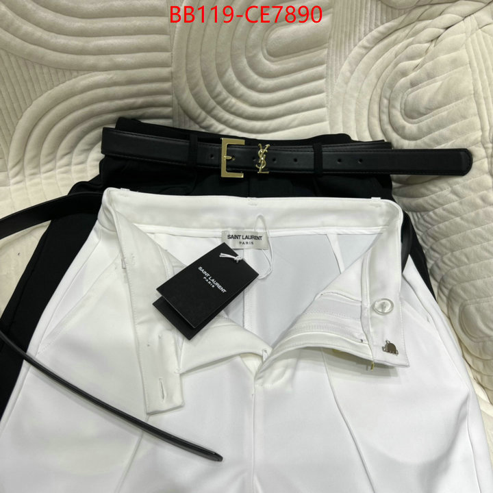 Clothing-YSL,fashion designer ID: CE7890,$: 119USD