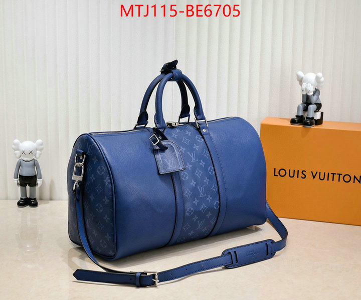 LV Bags(4A)-Keepall BandouliRe 45-50-,7 star replica ID: BE6705,$: 115USD