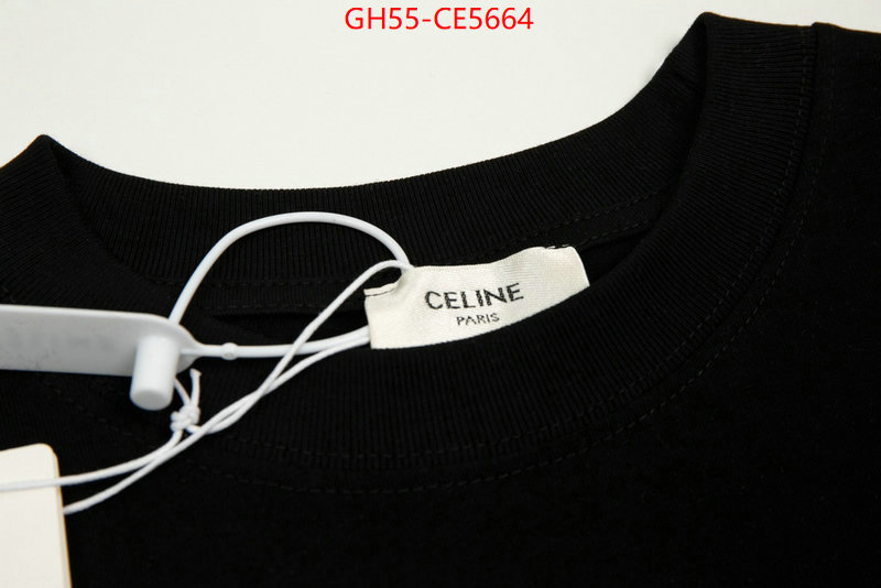 Clothing-Celine,mirror copy luxury ID: CE5664,$: 55USD