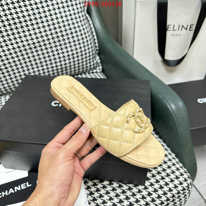 Women Shoes-Chanel,first copy ID: SE6136,$: 89USD