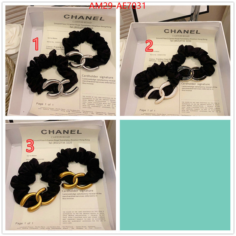 Hair band-Chanel,aaaaa replica designer ID: AE7031,$: 29USD