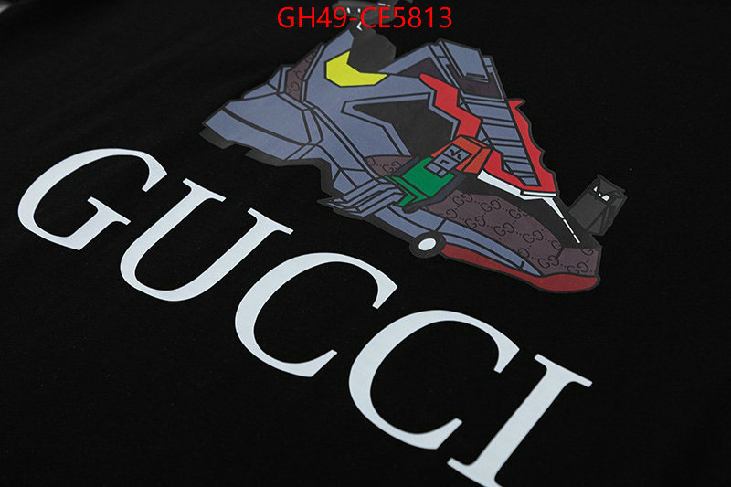 Clothing-Gucci,where can you buy replica ID: CE5813,$: 49USD