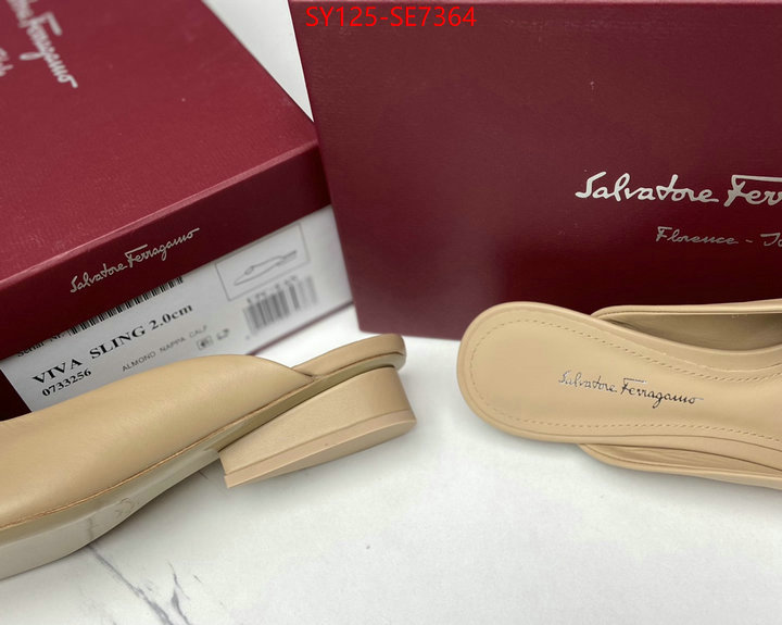 Women Shoes-Ferragamo,how to find designer replica ID: SE7364,$: 125USD