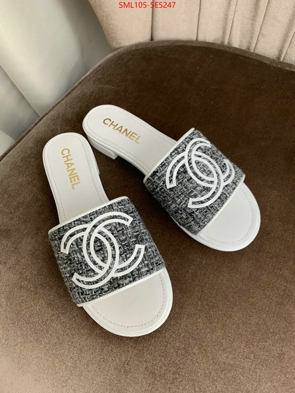 Women Shoes-Chanel,new designer replica ID: SE5247,$: 105USD