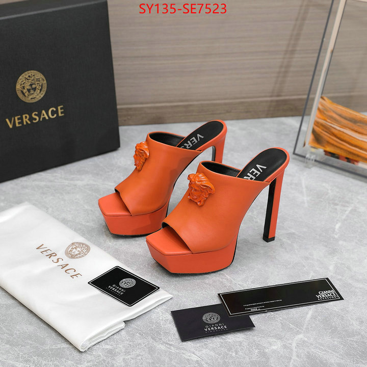 Women Shoes-Versace,how to find designer replica ID: SE7523,$: 135USD