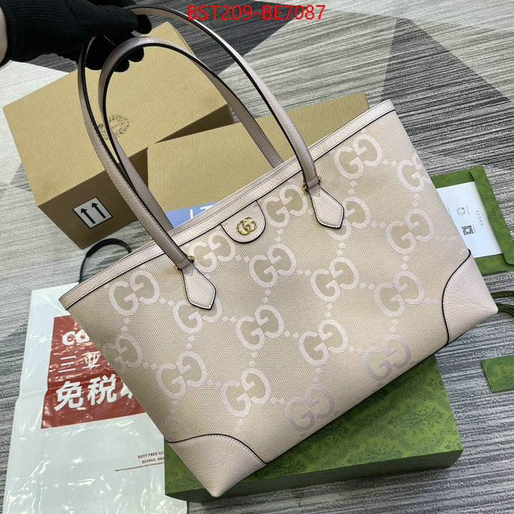 Gucci Bags(TOP)-Handbag-,what 1:1 replica ID: BE7087,$: 209USD