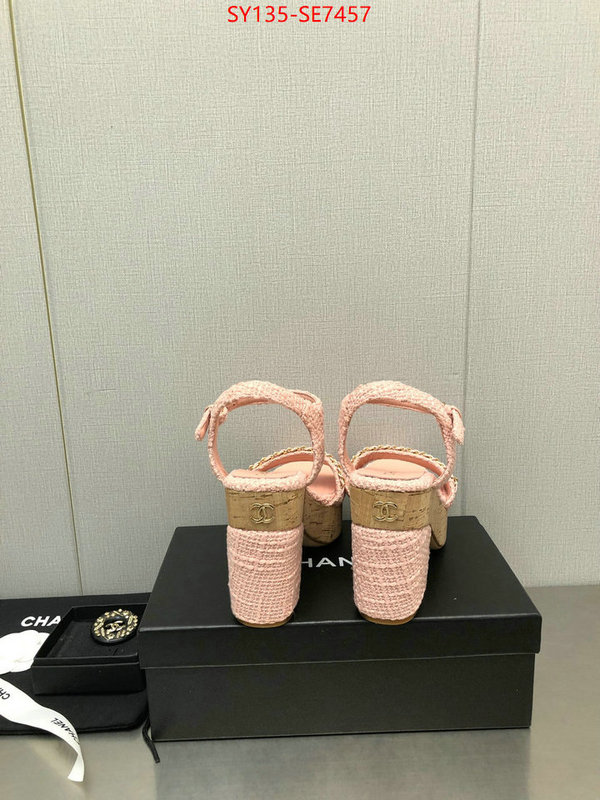 Women Shoes-Chanel,designer 1:1 replica ID: SE7457,$: 135USD