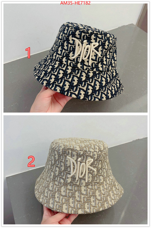 Cap (Hat)-Dior,high quality aaaaa replica ID: HE7182,$: 35USD