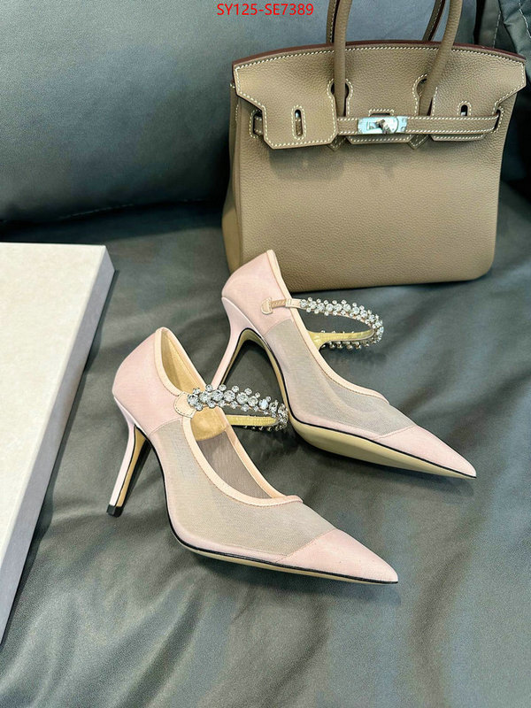 Women Shoes-Jimmy Choo,replica aaaaa+ designer ID: SE7389,$: 125USD