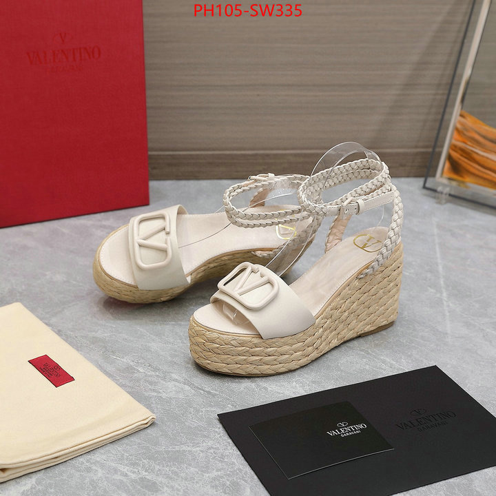 Women Shoes-Valentino,fake high quality ID: SW335,$: 105USD