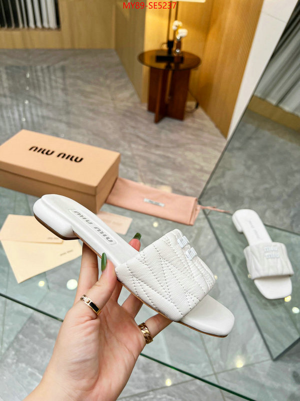 Women Shoes-Miu Miu,designer 7 star replica ID: SE5237,$: 89USD
